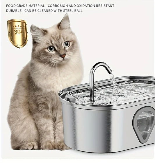 3.5L large capacity pet water dispenser automatic stainless steel