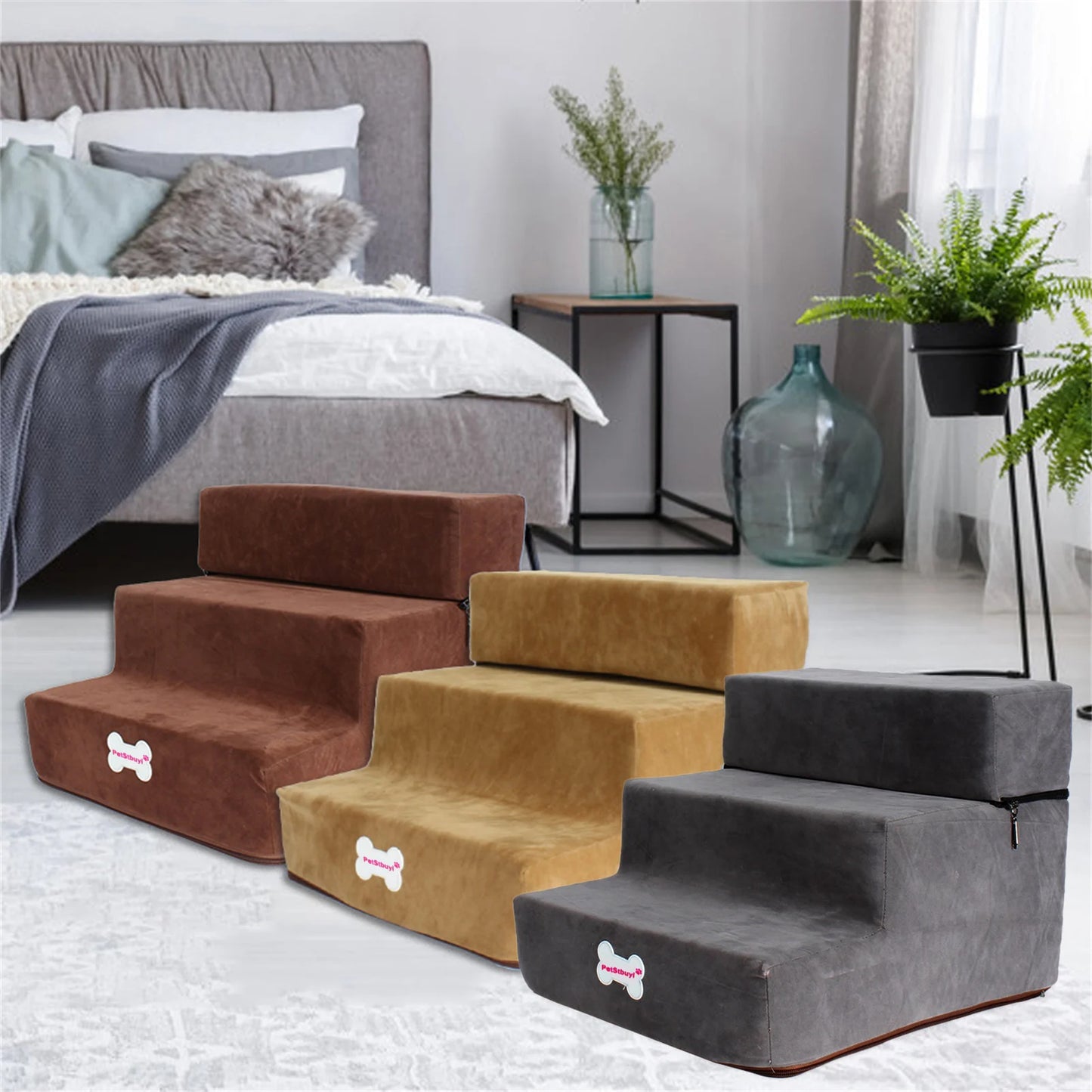30cm High Detachable Dog Steps