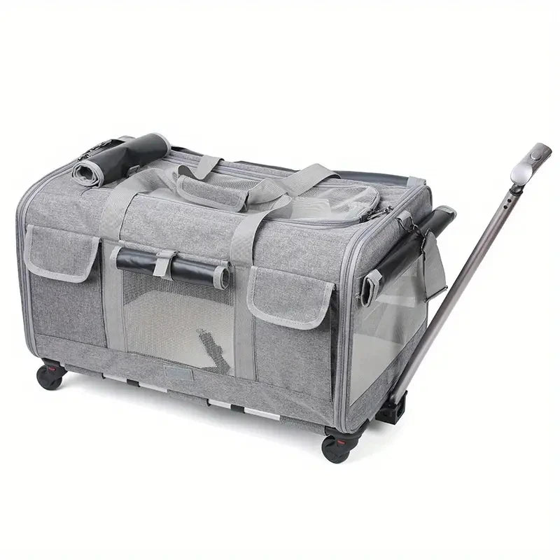 Extra Large Portable Pet Trolley Case, Detachable