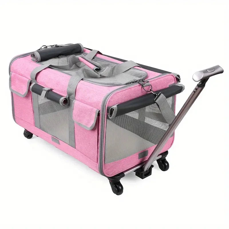 Extra Large Portable Pet Trolley Case, Detachable