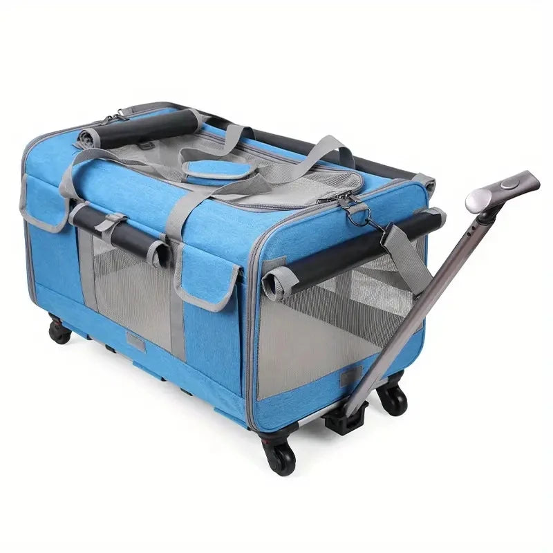 Extra Large Portable Pet Trolley Case, Detachable