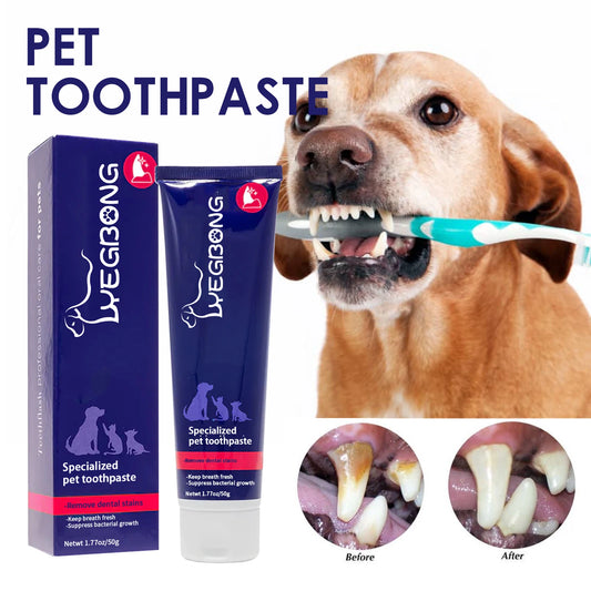 Pet Oral Cleaning Cream Whiten Teeth