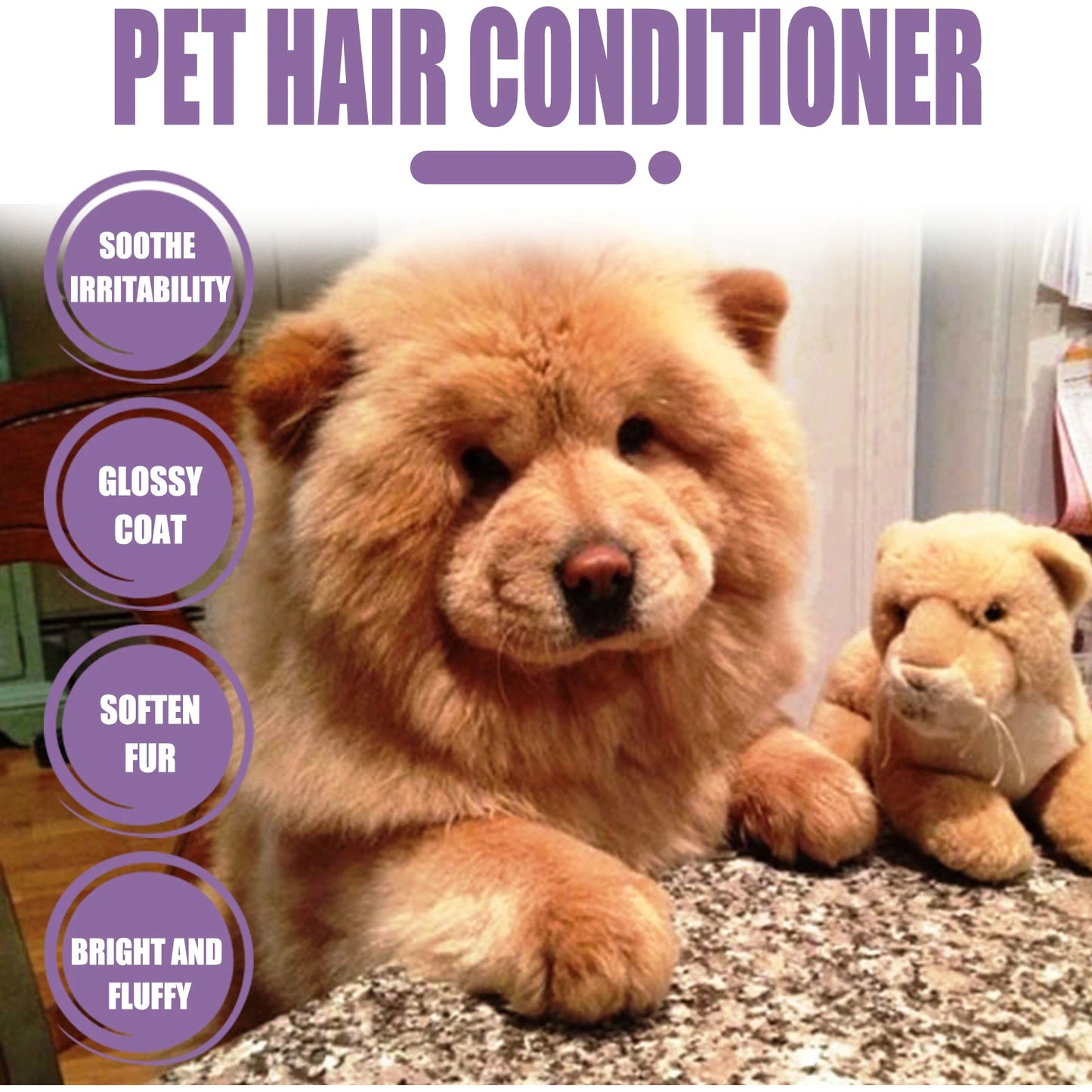 50ml Non-Knotted Pet Hair Care Cream Moisturizes Pet Hair Conditioner