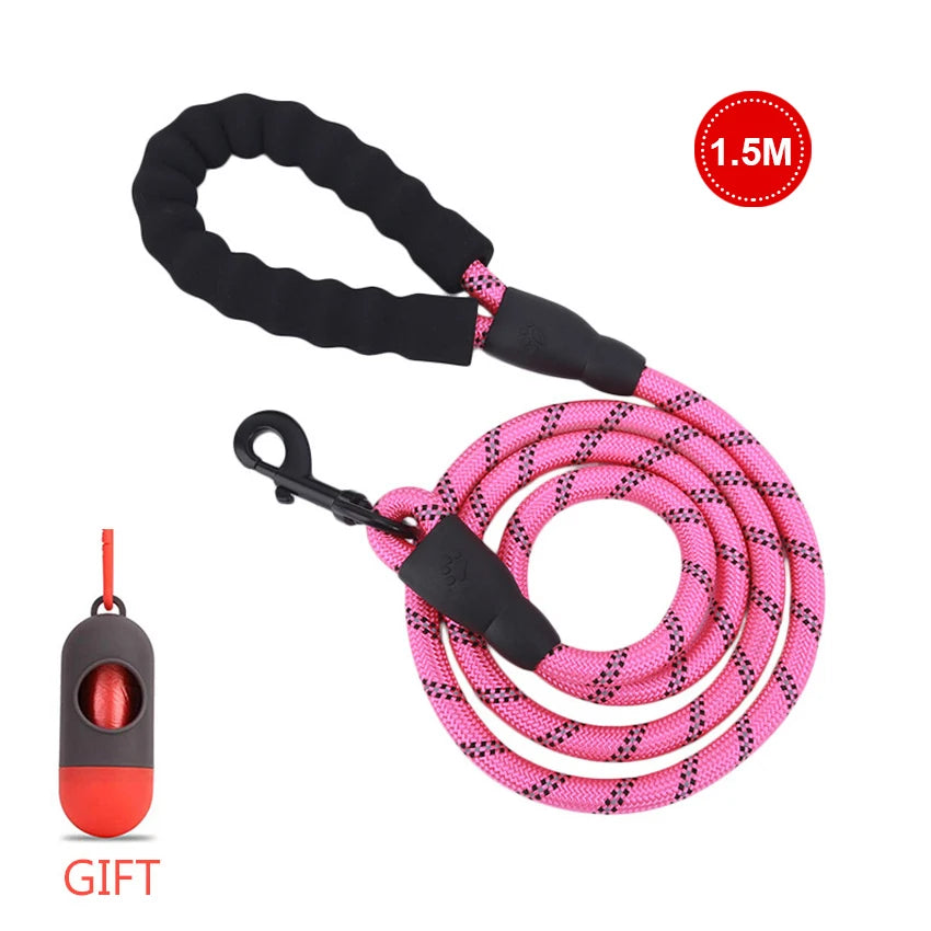 Pet Leash Reflective Strong Dog Leash 1.5M Long