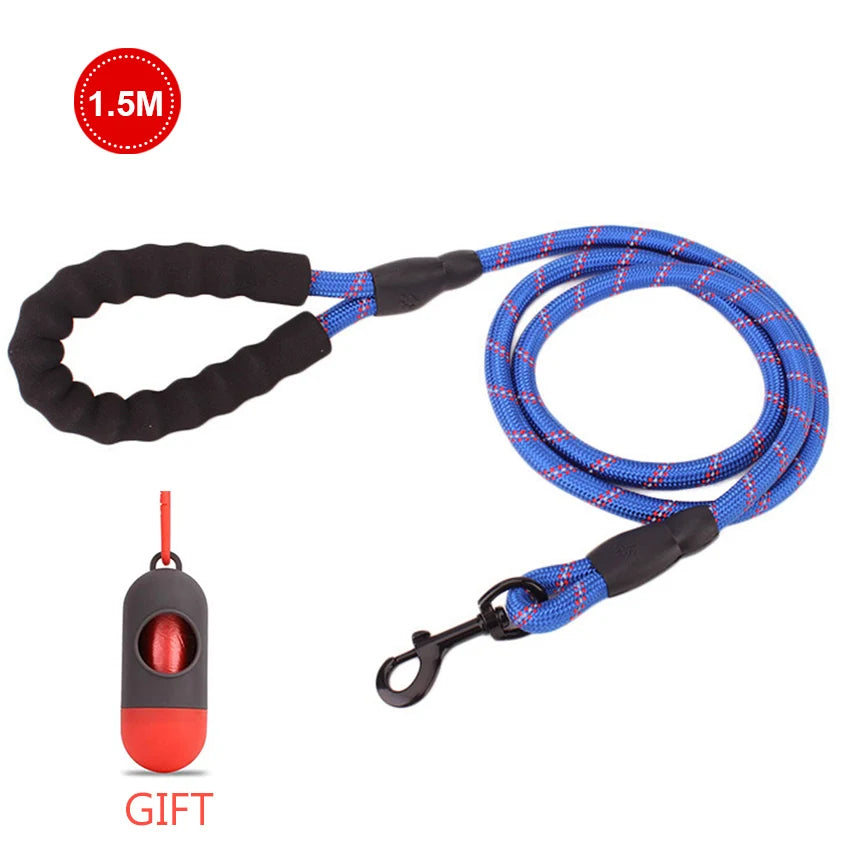 Pet Leash Reflective Strong Dog Leash 1.5M Long
