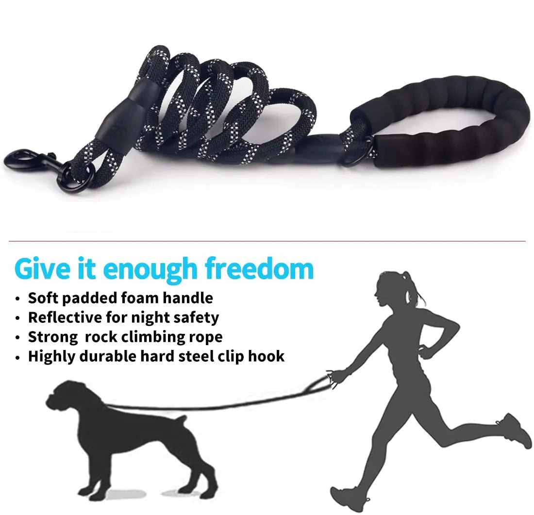 Pet Leash Reflective Strong Dog Leash 1.5M Long