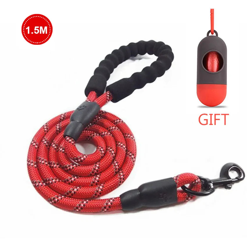 Pet Leash Reflective Strong Dog Leash 1.5M Long