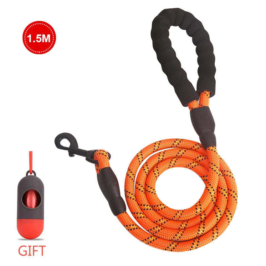 Pet Leash Reflective Strong Dog Leash 1.5M Long