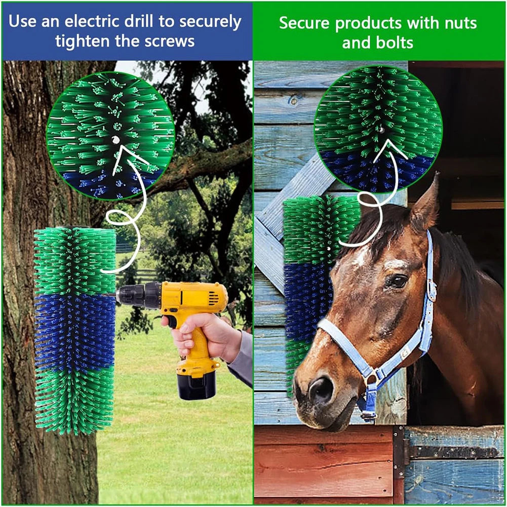 Massage Grooming Brush Relieve Itching on The Back of Livestock