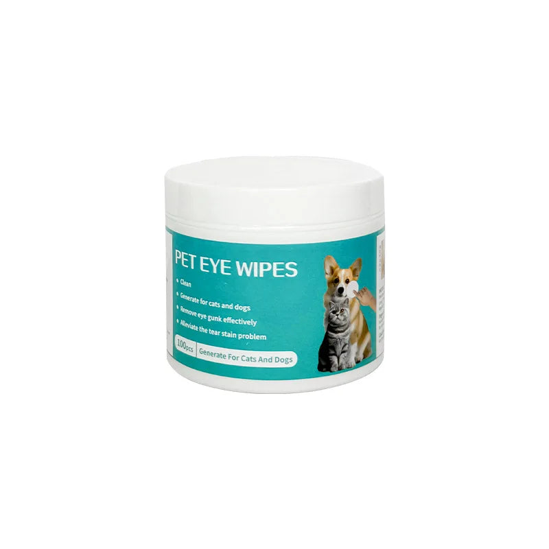 Pet Cleaning Products Eye Wipes To Remove Tear Marks