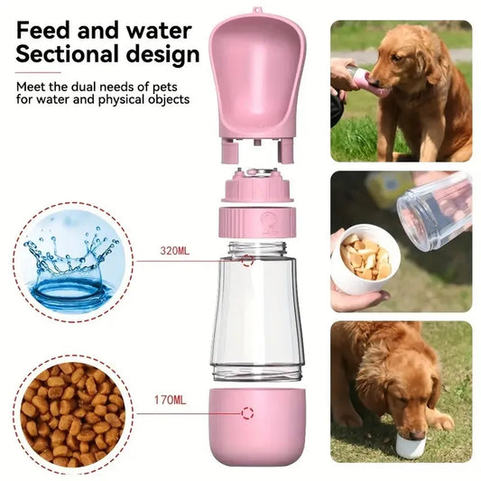 Collapsible Leakproof Dog Water Cup & Travel Bowl