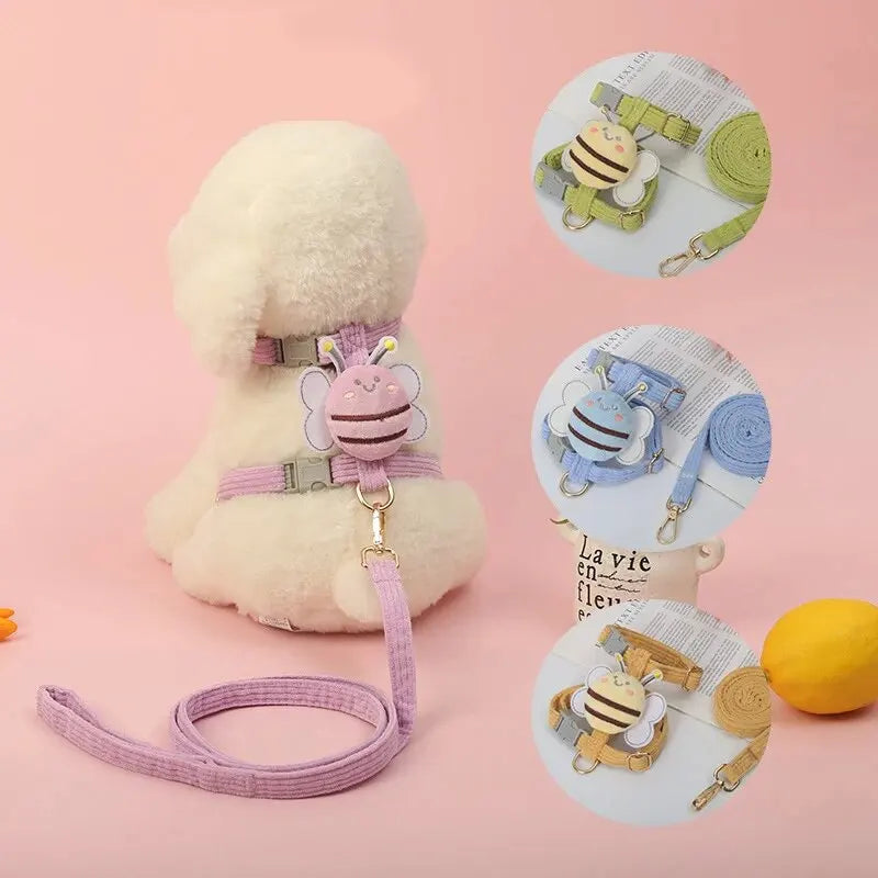 Escape Proof Cat Harness and Leash Set Adjustable