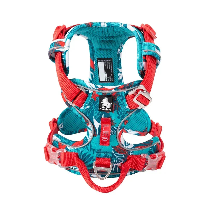Truelove Pet Explosion-proof Dog Harness Camouflage Reflective