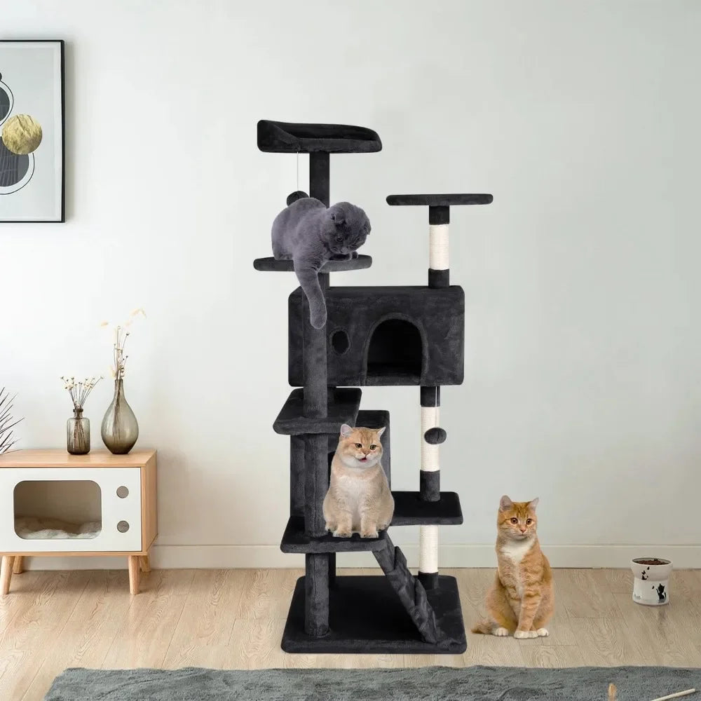 53 inches Cat Tower for Indoor Cats