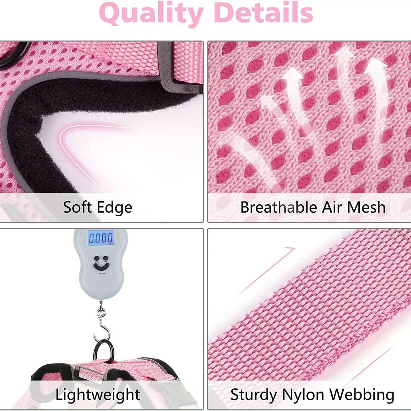 Cat Leash Non-Slip Adjustable Leash Non-Slip Cat Leash