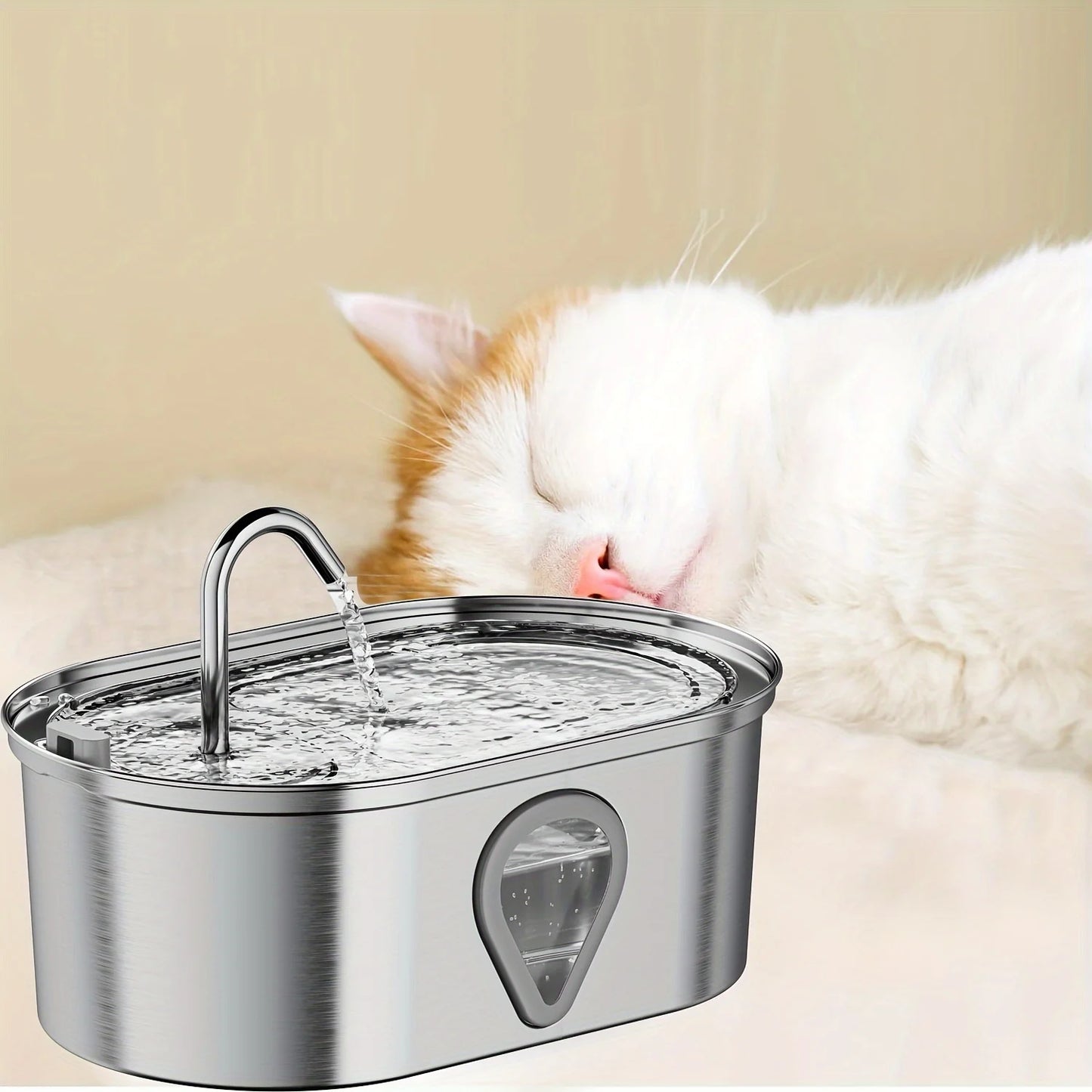 3.5L large capacity pet water dispenser automatic stainless steel
