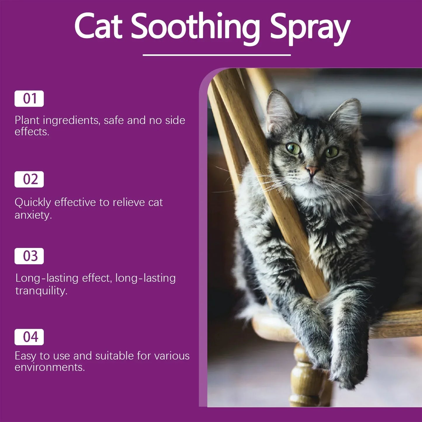 Cat soothing Spray Stress Relief Spray for cat