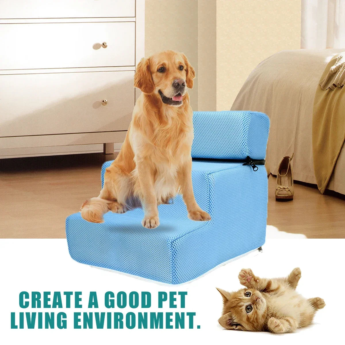 Pet Ladder Cover Non-Slip Detachable