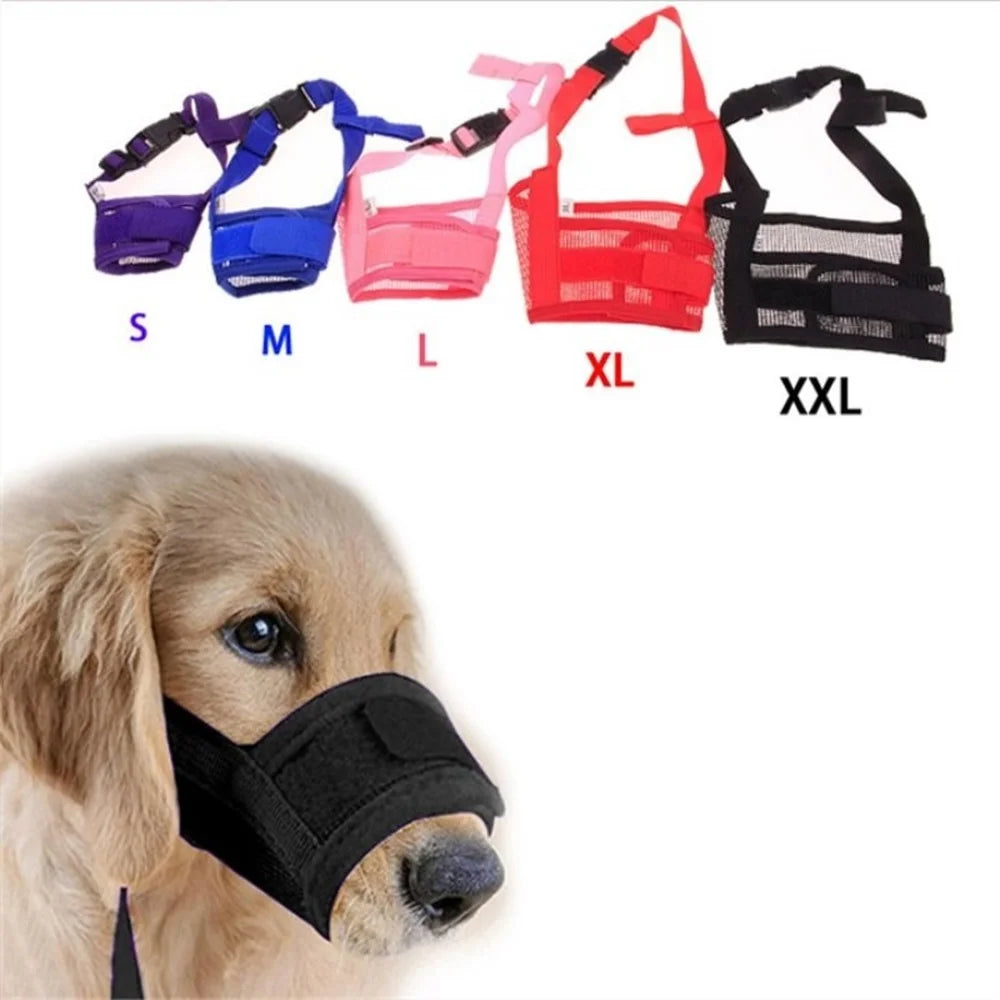Anti Barking Dog Muzzle For Small Large Dogs Adjustable