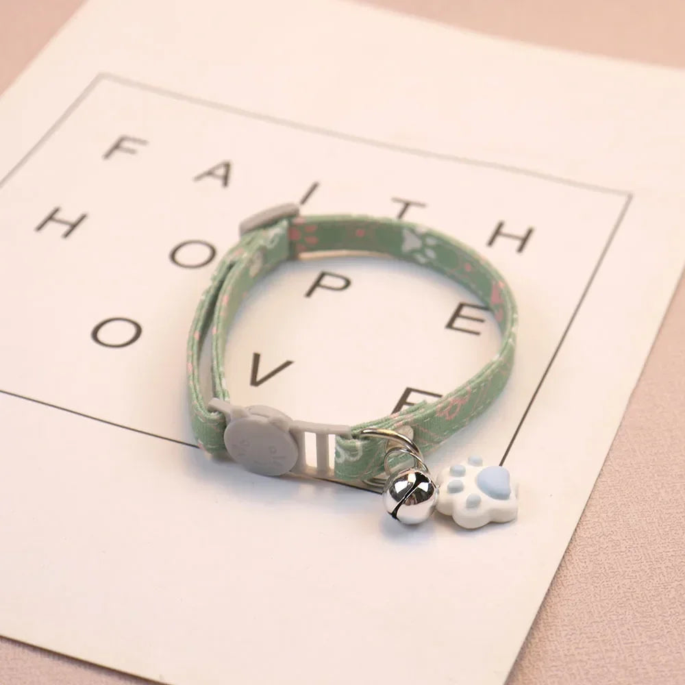 Cute Neck Pet Collar with Bell for Small Dogs Puppy