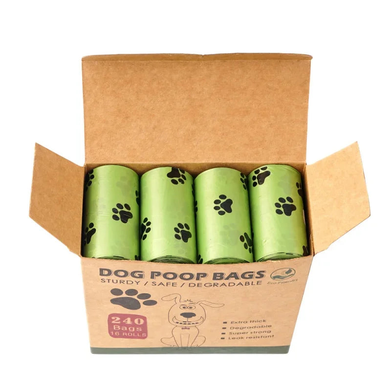 240pcs/16Rolls Thick Dog Poop Bags