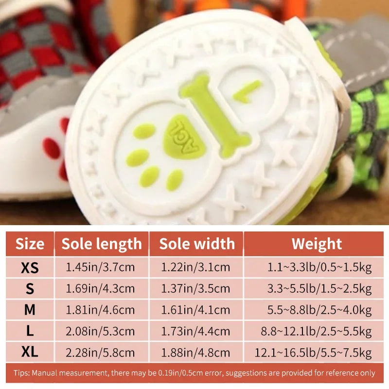 Dog Shoes Teddy Bears Soft Sole Shoes Small Dog Puppy