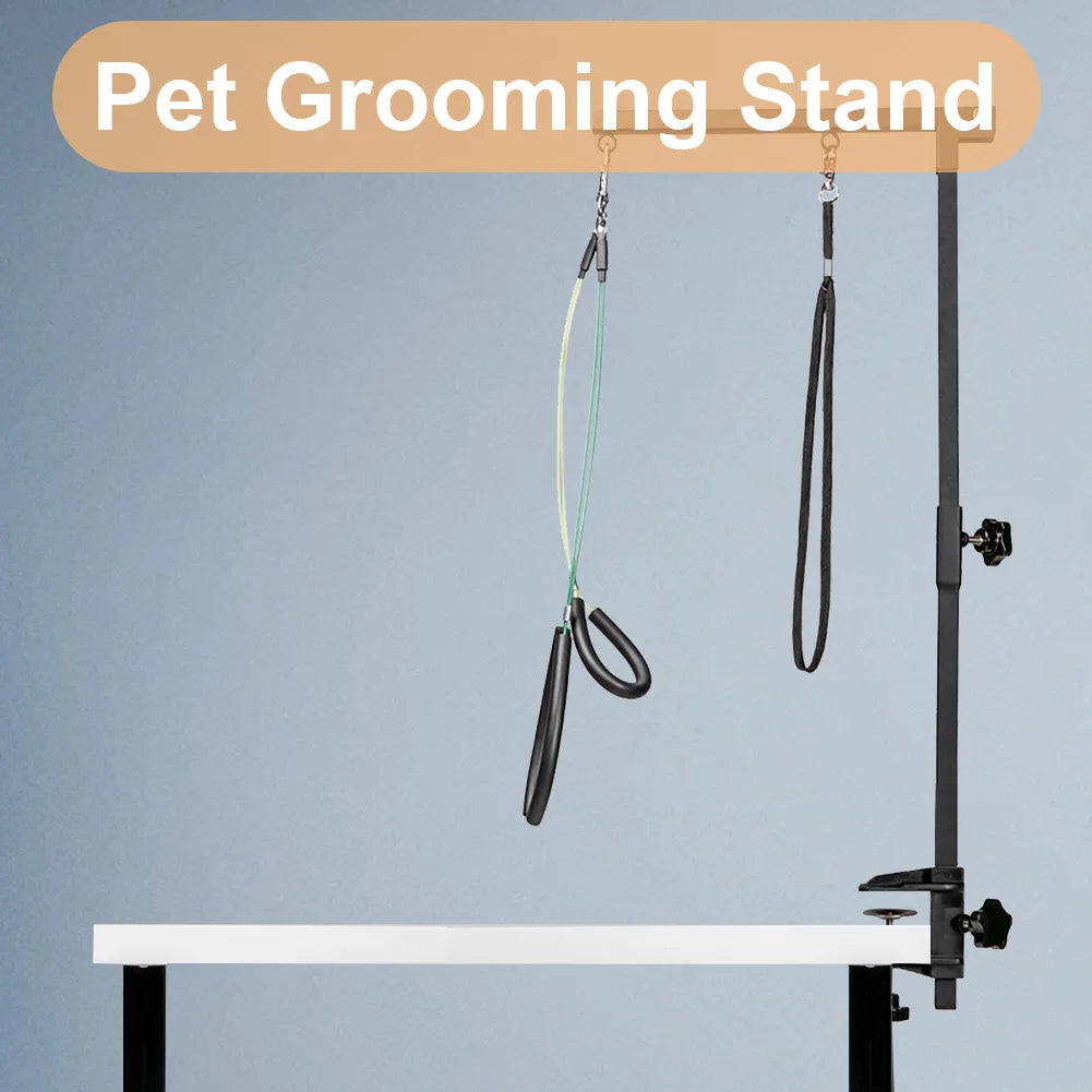 Dog Shower Stand Stainless Steel Pet Dog Grooming Table
